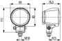 Hella Modul 70, munkalámpa, H3, 12/24 V, (Ø x Mé) 83 mm x 75 mm 3. bélyegkép