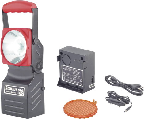 AccuLux munka- és szükségáram fényszóró SL6 LED-del 456541 3 W-os Power LED, pilotlámpa 5 mm LED-del 3. kép