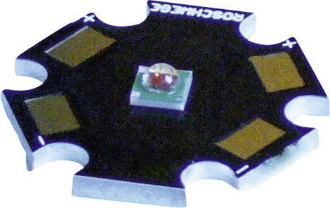 Cree® XP-E LED csillag lapon, kék, 31lm, 130°, 350mA, LSC-B