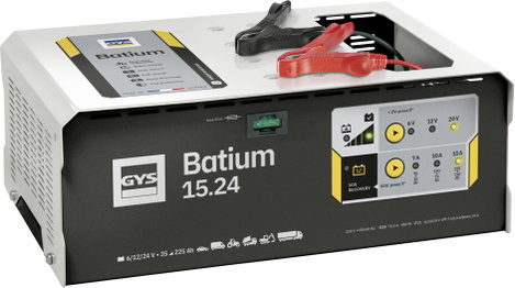 Automatikus töltő GYS BATIUM 15.24 024526 6 V, 12 V, 24 V 22 A 22 A