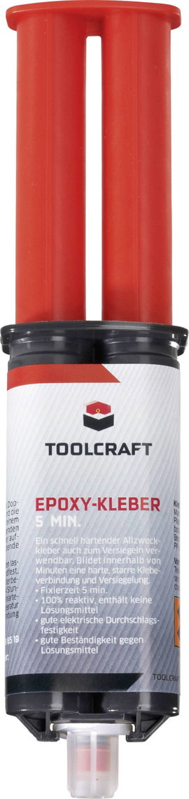 Toolcraft epoxid ragasztó, 24 g, 5 perces, TC-EPO5-24