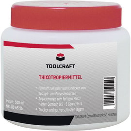 Tixotropizáló szer 500 ml, Toolcraft 886596