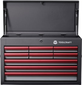 Üres szerszámos láda, fiókos szerszámtároló Toolcraft WZK-309