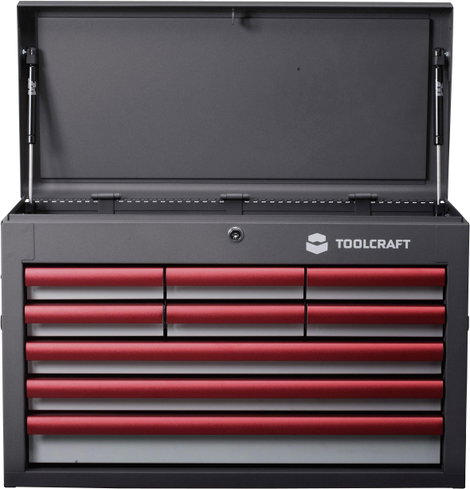 Üres szerszámos láda, fiókos szerszámtároló Toolcraft WZK-309