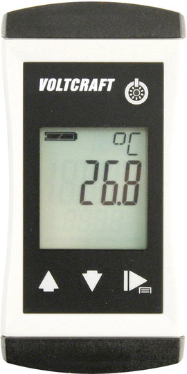 VOLTCRAFT PTM-100 Hőmérséklet mérőműszer -200 - 450 °C Érzékelő típus Pt1000 IP65 Kalibrált: Gyári s