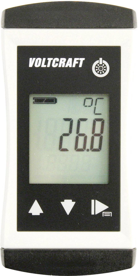 VOLTCRAFT PTM-100 Hőmérséklet mérőműszer -200 - 450 °C Érzékelő típus Pt1000 IP65 Kalibrált: Gyári s