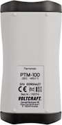 VOLTCRAFT PTM-100 Hőmérséklet mérőműszer -200 - 450 °C Érzékelő típus Pt1000 IP65 Kalibrált: Gyári s 4. bélyegkép