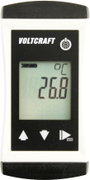 VOLTCRAFT PTM-110 Hőmérséklet mérőműszer -70 - 250 °C Érzékelő típus Pt1000 IP65 Kalibrált: Gyári st 2. bélyegkép