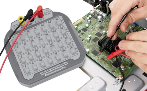 Ellenállás mérődekád 1 % VOLTCRAFT R-BOX 02 VC-8057115 3. kép