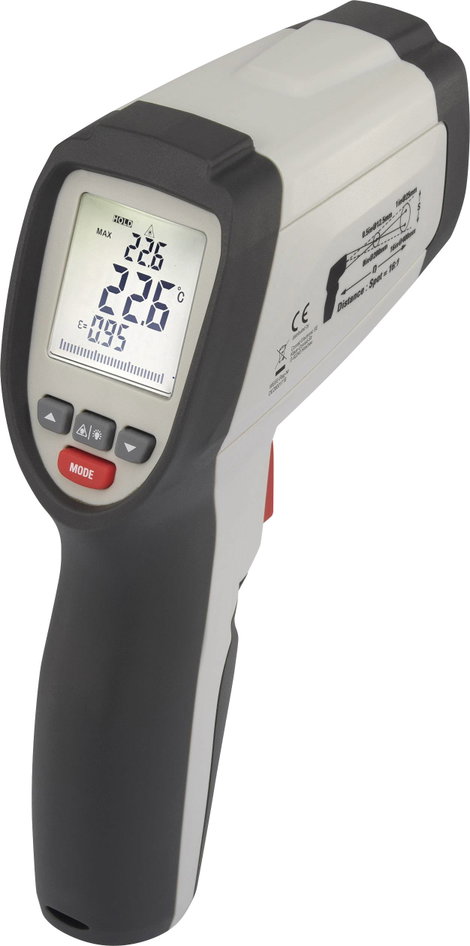 Infra hőmérő 16:1 -40 ... +650°C Voltcraft IR 650-16D 3. kép