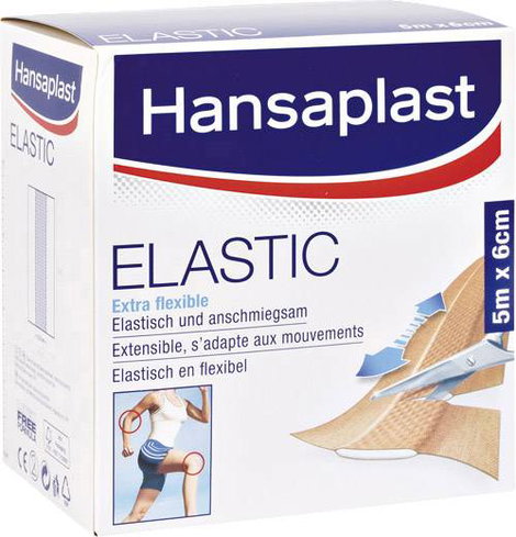 HANSAPLAST ELASTIC 5 M X 6 CM