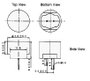 Ultrahangos érzékelő A-14P20, vízálló, 40 kHz 2. bélyegkép
