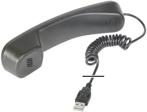 Digitus Skype USB-s telefonkagyló