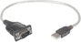 USB - RS232 átalakító 0,45 m 1x D-SUB dugó 9 pól. - 1x USB 1.1 dugó A, Manhattan 982417 3. bélyegkép