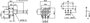 Potentiometer Service 63250-21400-3007/B50K Forgató potenciométer 0.2 W 50 kΩ 1 db 2. bélyegkép