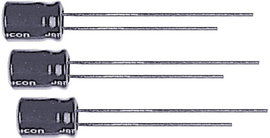 Elektrolit kondenzátor THT, RM 2 mm 4,7 nF 50 V 20 % Ø 5 x 7 mm Jamicon SHR4R7M1HC07M