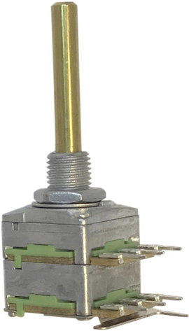 Potentiometer Service 63256-02400-4007/B50K Forgató potenciométer 0.2 W 50 kΩ 1 db