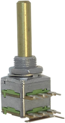 Potentiometer Service 63256-02600-4167/B50K Forgató potenciométer 0.2 W 50 kΩ 1 db