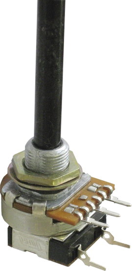 PS Omeg PC20BU/PC1S CEPS F1 A2,2K Forgató potenciométer Kapcsolóval 2.2 kΩ 1 db