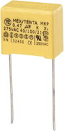 MKP-X2 zavarszűrő kondenzátor, radiális 0,47 µF 275 V/AC 10 % RM 15 mm 18 x 10 x 16 mm TRU COMPONENT bélyegkép