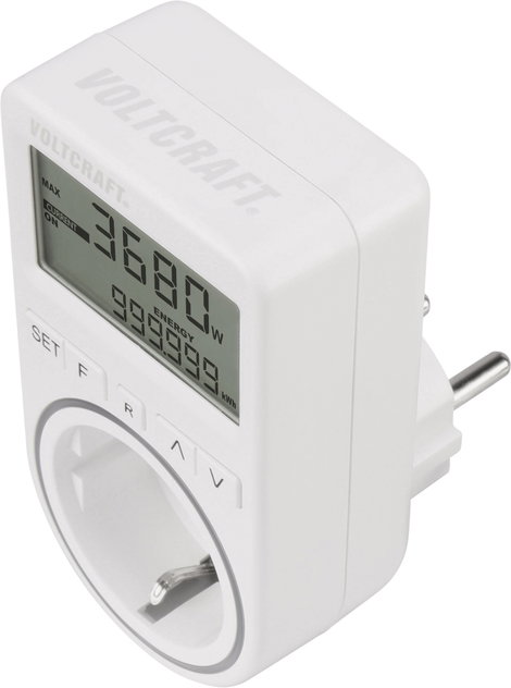 Konnektoros energiafogyasztás mérő, Voltcraft SEM4500 2. kép