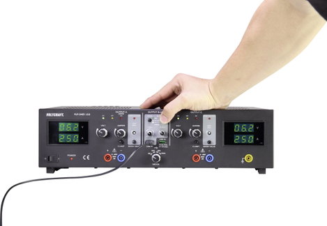 Szabályozható labortápegység 0 - 40 V 0,01 - 3 A 273 W 4x kimenet, Voltcraft VLP-2403 USB 3. kép