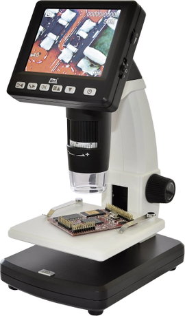 Digitális mikroszkópkamera kijelzővel, 5 Mpx, 500x, Toolcraft DigiMicro Lab5.0