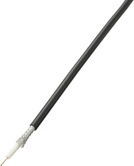 Koax kábel, RG58 10m, Tru Components