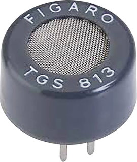 Figaro Gáz érzékelő TGS-813 Alkalmas gázok: Bután, Metángáz, Propán, Alkohol, Hidrogén (Ø x Ma) 17 m