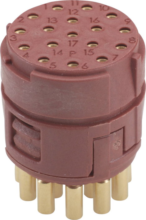 EPIC® SIGNAL M23 P 17 pólusú betétek 73018010 Lapp Zubehör LAPP Tartalom: 20 db