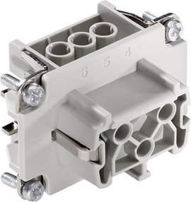 LAPP 10191000 Hüvelyes betét EPIC® H-B 6 Össz pólusszám 6 + PE 1 db