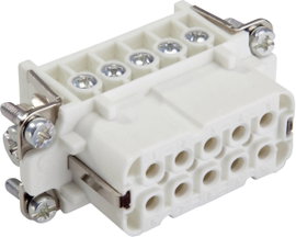 LAPP 10441100 Hüvelyes betét EPIC® H-A 10 Össz pólusszám 10 + PE 1 db