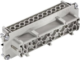 LAPP 10197000 Hüvelyes betét EPIC® H-BE 24 Össz pólusszám 24 + PE 1 db