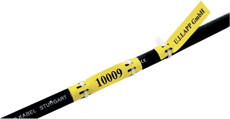 LAPP 83254760 LFL1H YE/WH Kábel címke Fleximark 26 x 9 mm Feliratozó mező színe: Sárga Etikettek szá