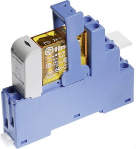 Finder 48.52.8.230.0062 Relé modul Névleges feszültség: 230 V/AC Max. kapcsolási áram: 8 A 2 váltó 1