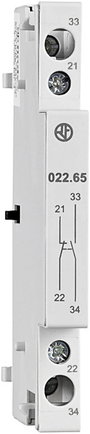 Finder 022.65 Védőkapcsoló 1 záró, 1 nyitó 6 A Alkalmas a következő márkához (relé): Finder 1 db bélyegkép