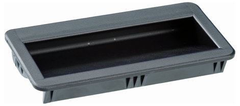 Műanyag héj fogantyú 110x56,3x18 mm, Mentor 3233.2003 2. kép