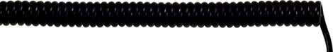 LAPP 73220211 Spirálkábel UNITRONIC® SPIRAL 200 mm / 800 mm 4 x 0.14 mm² Fekete 1 db