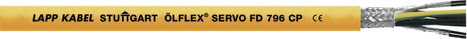 LAPP ÖLFLEX® SERVO FD 796 CP Szervo vezeték 4 G 1.50 mm² Narancs 27950-1 méteráru