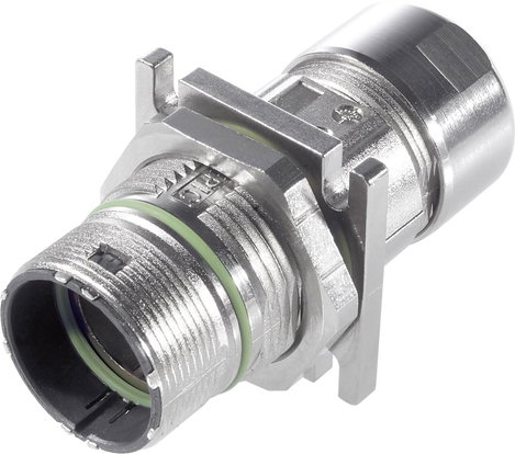 EPIC® SIGNAL M23 F7 csatlakozó, rögzítő karima Fekete LappKabel Tartalom: 5 db