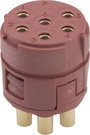 EPIC® SIGNAL M23 betétek, 6 tűs 73002765 Lapp Zubehör LAPP Tartalom: 20 db bélyegkép