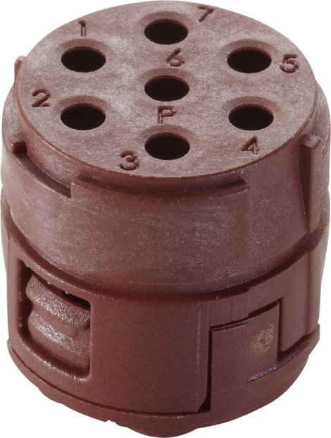 EPIC® SIGNAL M23 P 7-pólusú betétek 44420148 Lapp Zubehör LAPP Tartalom: 5 db