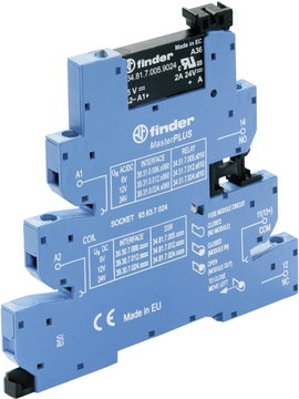Finder Félvezető relé 39.30.3.230.9024 2 A Kapcsolási feszültség (max.): 24 V/DC 1 db