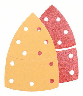 Multi csiszolópapír készlet Tépőzárral, Lyukas Szemcsézet 40, 80, 120, 180 (H x Sz) 102 mm x 62.93 m
