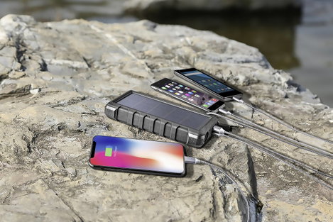 Napelemes powerbank 24000 mAh Voltcraft SL-240 VC-8310170 3. kép