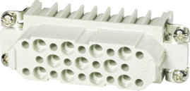 Ipari csatlakozók Han® D sorozat - betétek Han® 25D-F-c Harting Tartalom: 1 db