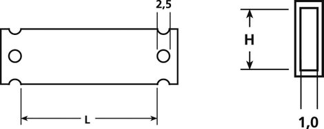 HellermannTyton 525-07173 HC06-17-PE-CL Kábeljelölő Szerelési mód: Kábelkötegelő Feliratozó felület: 3. kép