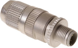 Harting 21 03 281 1405 Érzékelő-/működtető adatösszekötő M12 Dugó, egyenes Pólusszám: 4 1 db