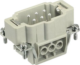 Ipari csatlakozók Series Han® E - betétek Han® 6E-M-s Harting Tartalom: 1 db