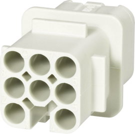 Ipari csatlakozók Han® D sorozat - betétek Han® 7D-f Harting Tartalom: 1 db